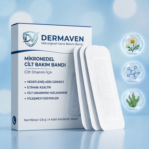 DermaVen Mikroiğneli Varis Bakım Bandı